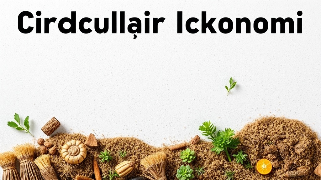 Cirkulær Økonomi: Vejen til Bæredygtig Vækst og Mindre CO2-udledning - Illustration