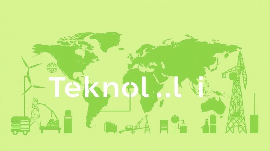 Den Grønne Teknologi: Fremtiden for Bæredygtig Innovation - Illustration