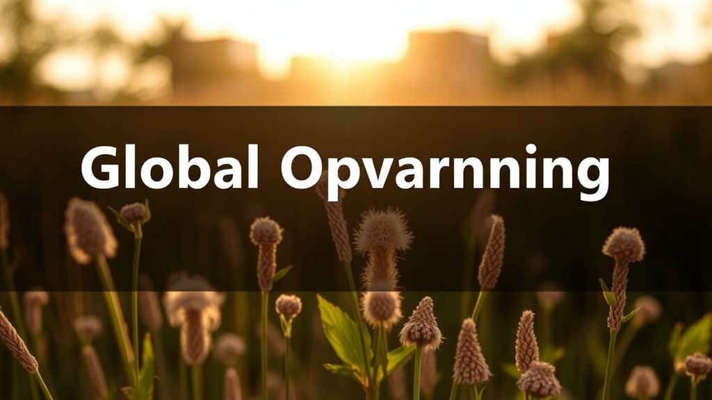 Global Opvarmning i Danmark: Trusler og Muligheder for Dyre- og Planteliv - Illustration
