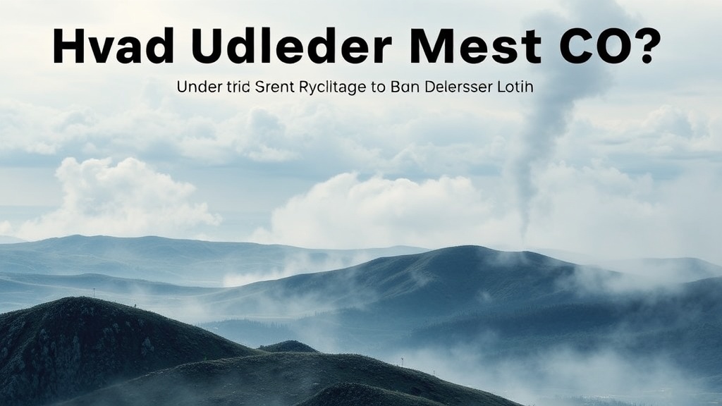 Hvad udleder mest co2? en dybere forståelse af de største kilder