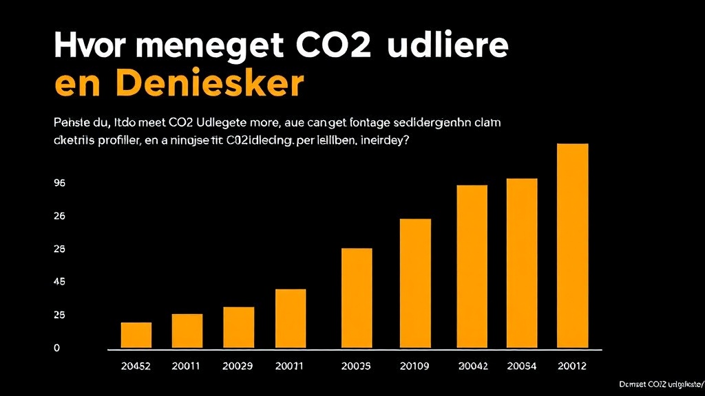 Hvor meget CO2 udleder en dansker? - Illustration