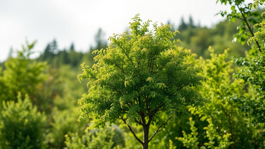 Klimatræ: Plant Et Træ For En Grønnere Fremtid - Illustration