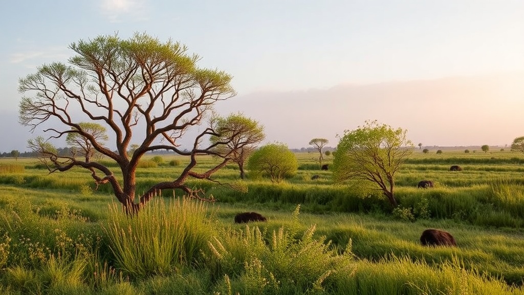 Økosystemtjenester Naturens Skjold Mod Klimaforandringer - Illustration