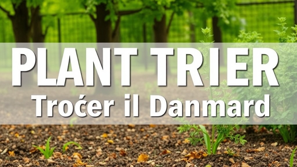 Plant Træer i Danmark: Den Ultimative Guide til Tidspunkt og Metode - Illustration