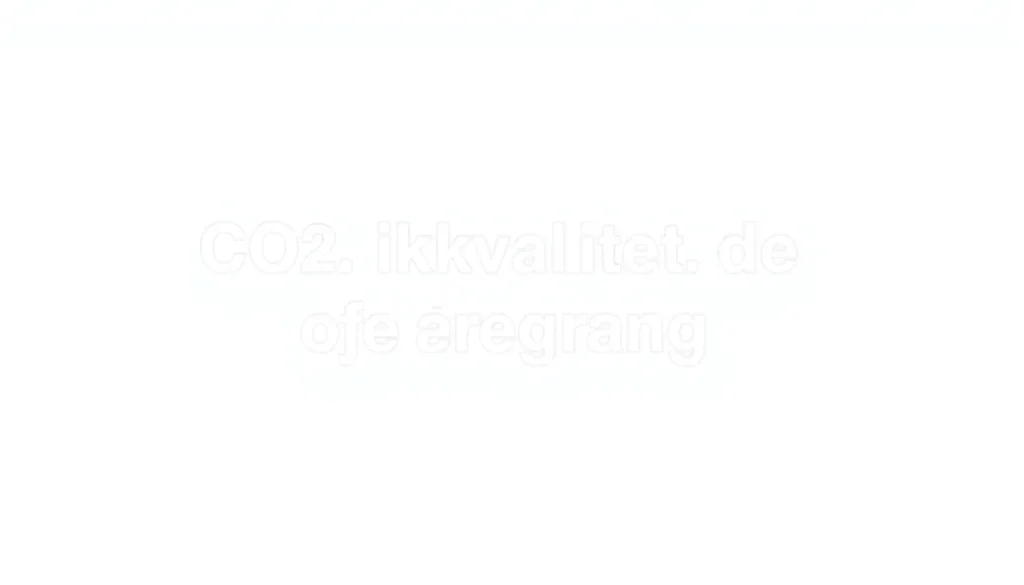 CO2 ækvivalenter beregning gjort enkelt: Din guide til et grønnere aftryk - Illustration