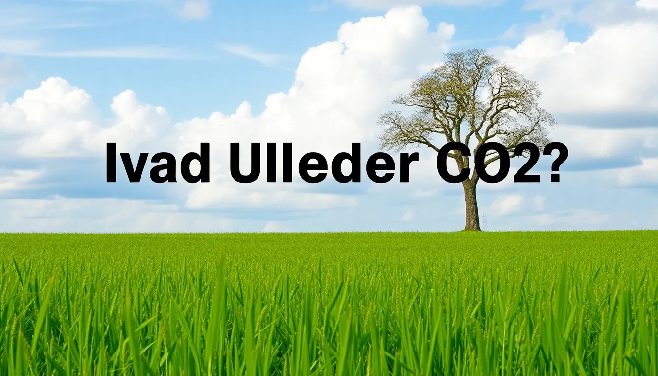 Hvad Udleder CO2? En Dybdegående Guide til Kilderne bag Klimaforandringerne - Illustration