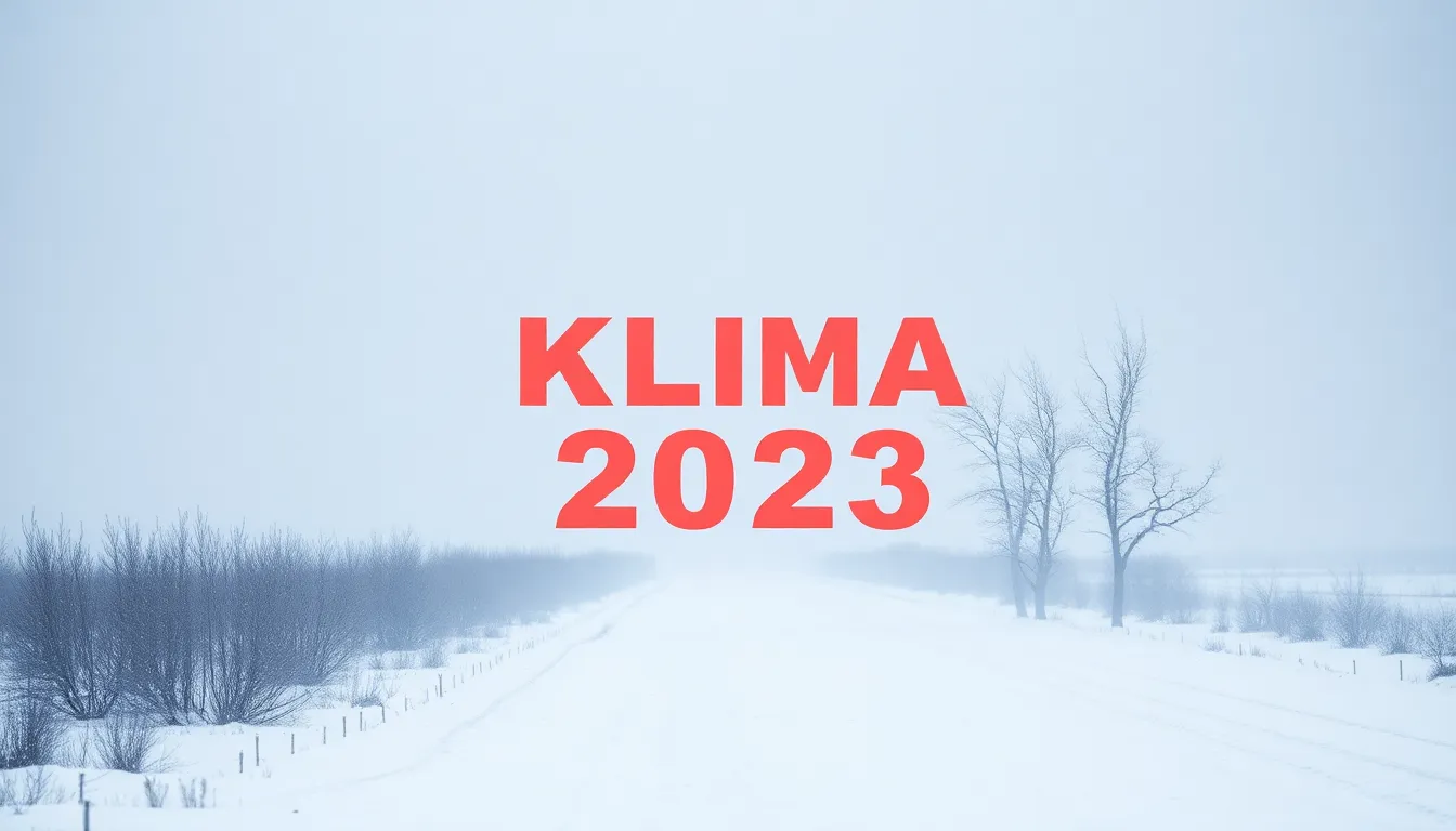 Klima 2023: Året hvor temperaturrekorder blev slået og klimaekstremer udfordrede verden - Illustration