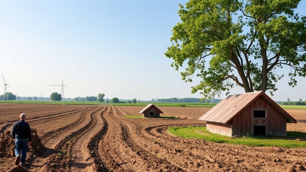 Klimaforandringer: En Trussel Mod Fremtidens Landbrug og Fødevareproduktion - Illustration