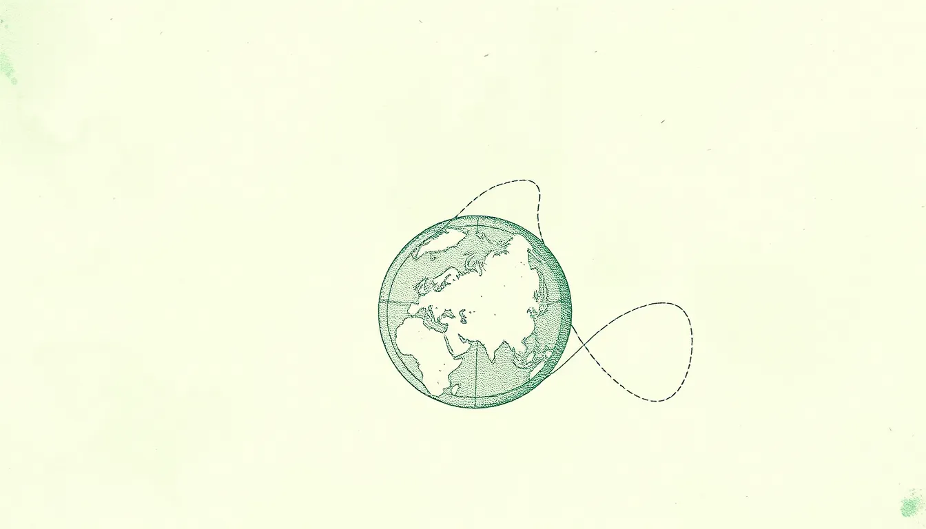 Klimakompasset Erhvervsstyrelsen: Din Virksomheds Vej til Grøn Omstilling - Illustration