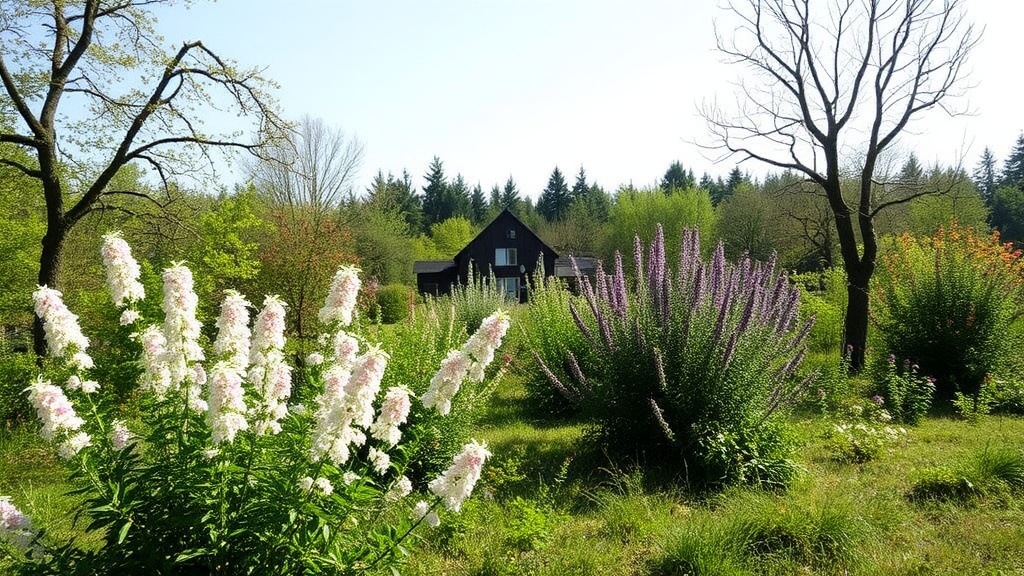 Plant Træer og Beskyt Biodiversiteten i Din Have: En Grøn Guide til Fremtiden - Illustration