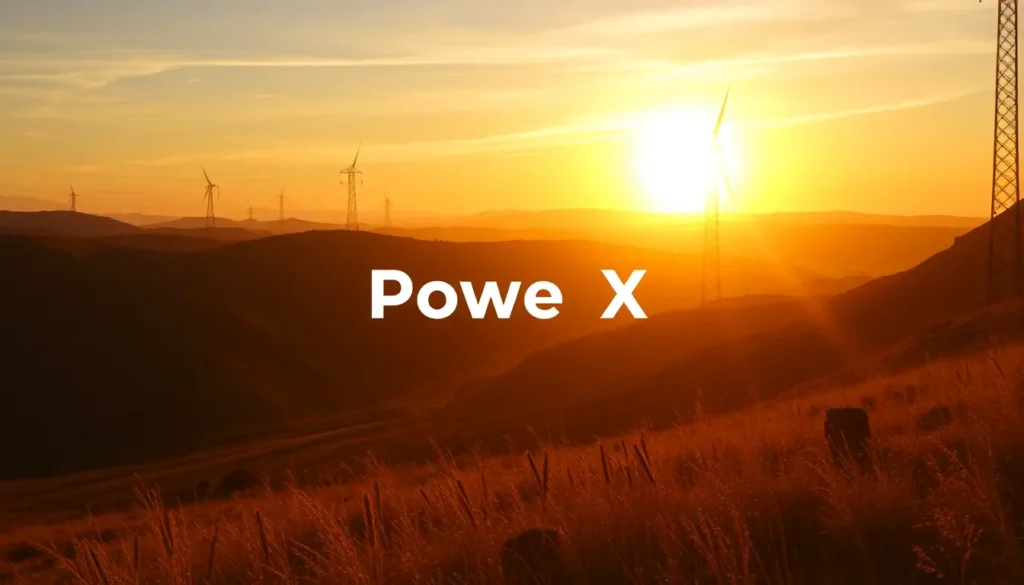 Power X: Fremtidens Grønne Energiløsning - Illustration