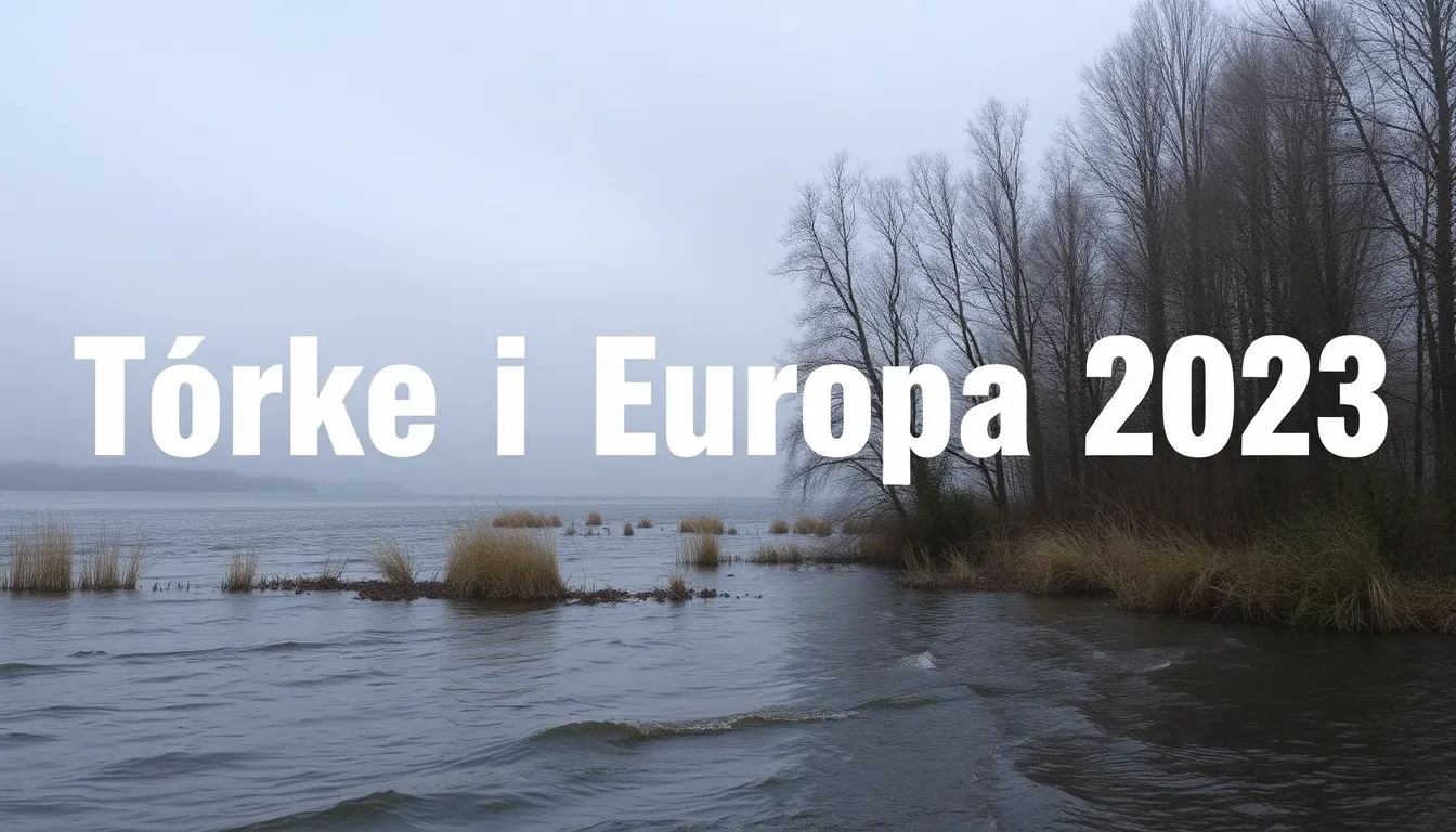 Tørke i Europa 2023: En Klimakrise i Udvikling - Illustration