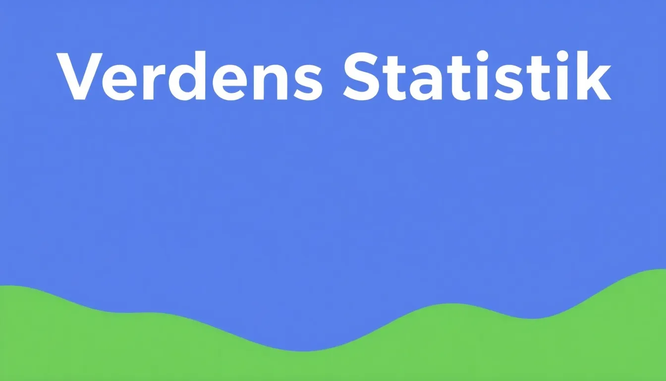 Verdens Statistik: En Dybere Forståelse af Global Udvikling - Illustration