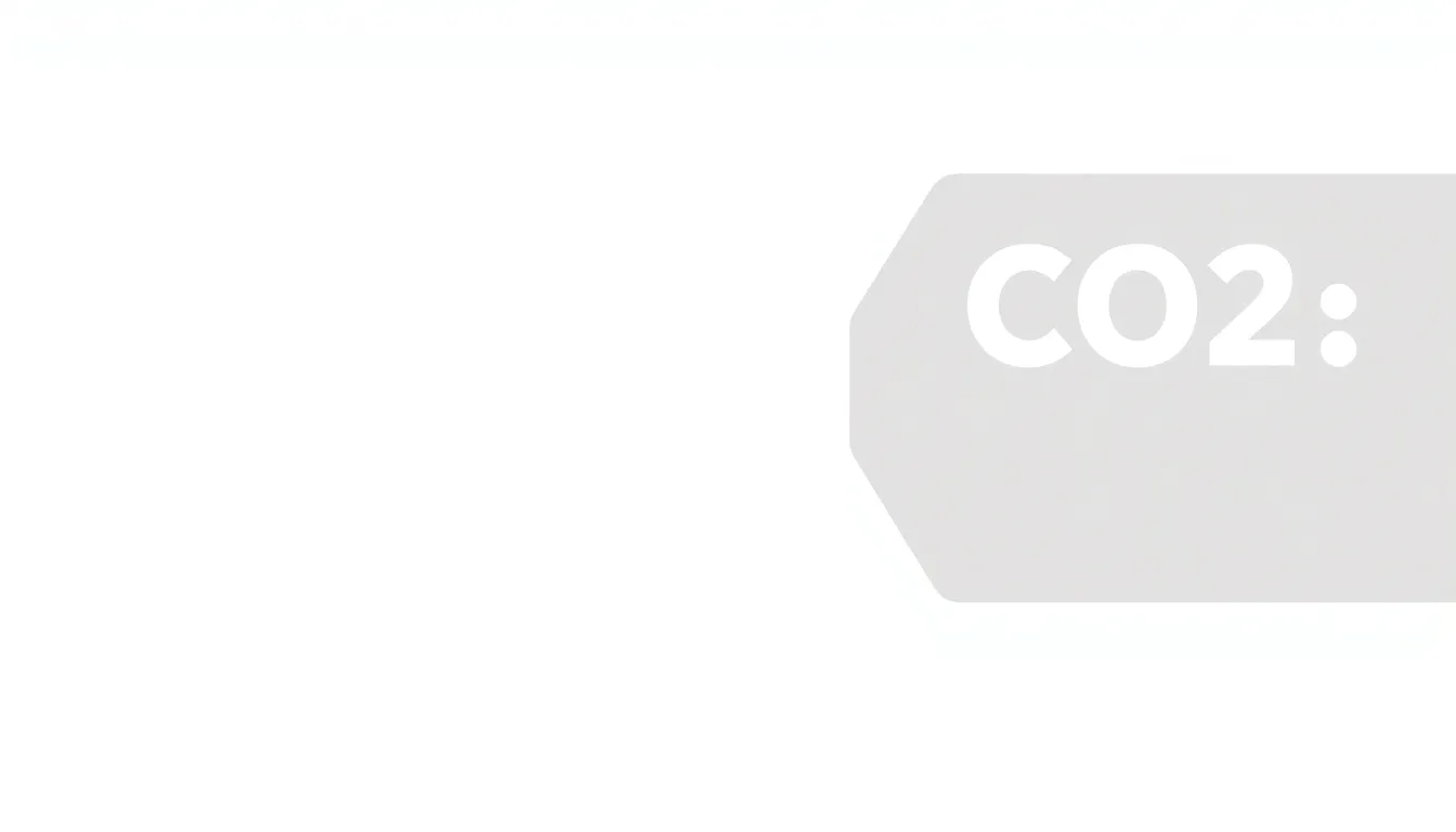CO2 Udledning i Danmark: Hvor Står Vi i 2023? - Illustration