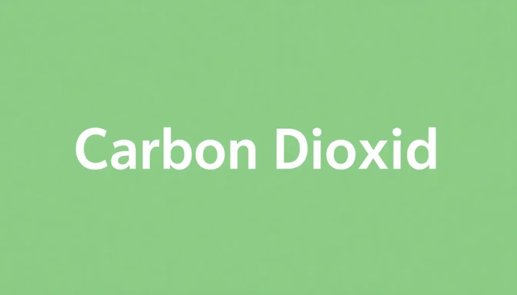 Carbon Dioxid: Nøglen til Sundere Jord og En Grøn Fremtid - Illustration