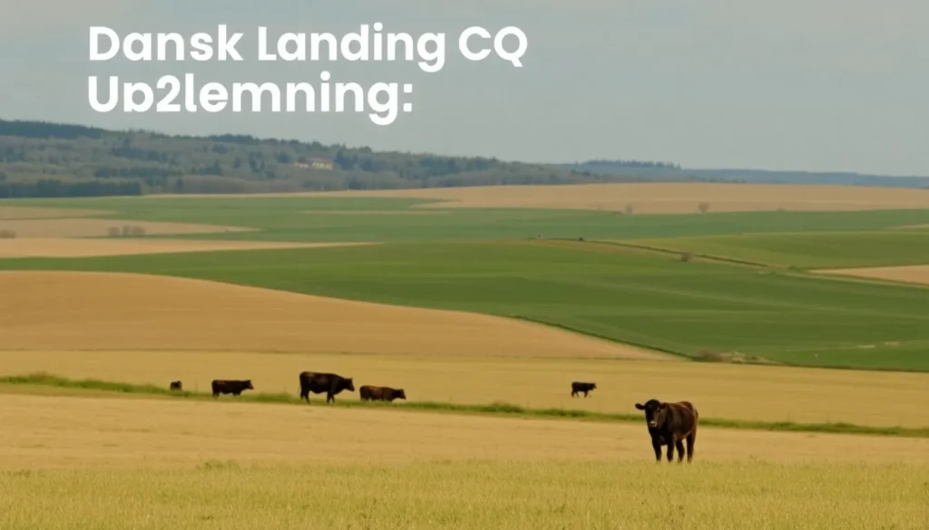 Dansk Landbrug CO2 Udledning: Udfordringer og Løsninger i Klimakampen - Illustration