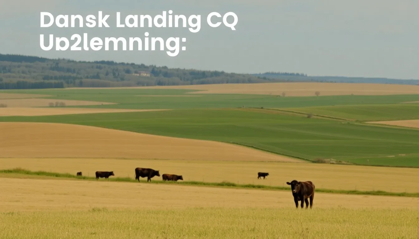 Dansk Landbrug CO2 Udledning: Udfordringer og Løsninger i Klimakampen - Illustration