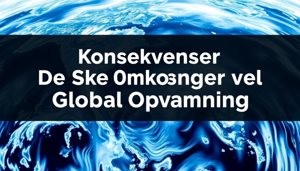 De Skjulte Omkostninger ved Global Opvarmning: Hvordan Vores Fremtid Står på Spil - Illustration