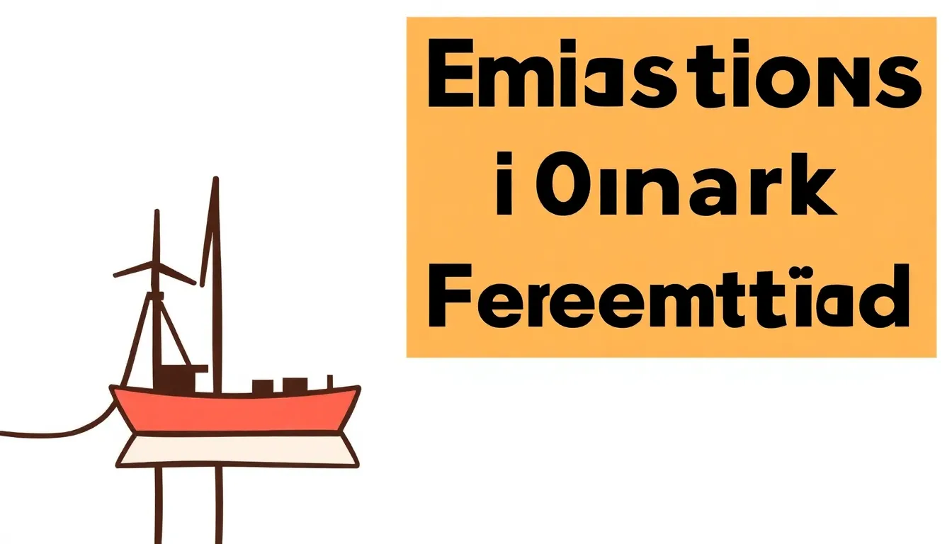 Emissionsreduktion i Danmark: Vejen Mod en Grøn Fremtid - Illustration