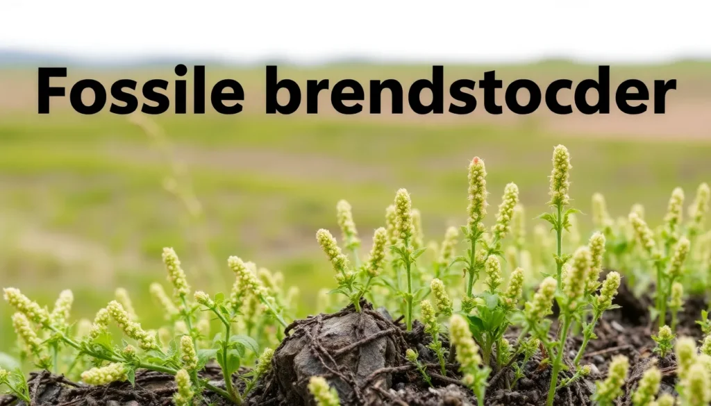 Fossile brændstoffer - Illustration