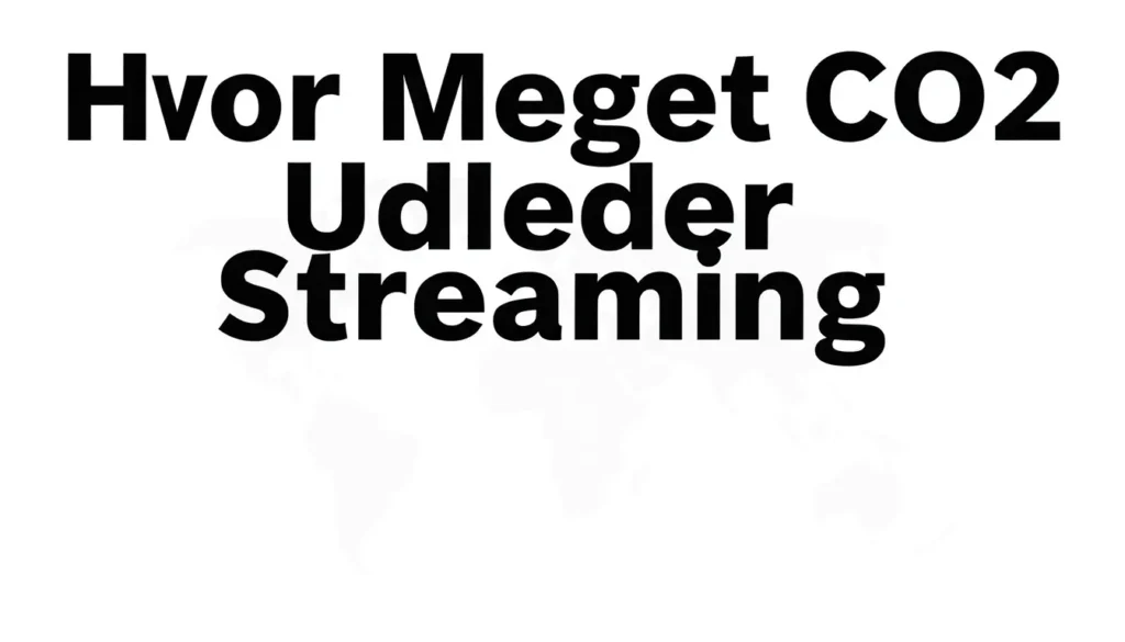 Hvor Meget CO2 Udleder Streaming? Afslør Sandheden Bag Dit Seriemaraton - Illustration