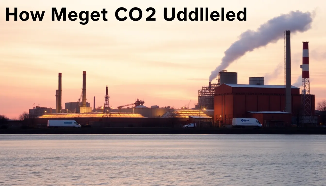 Hvor meget CO2 udleder Aalborg Portland - Illustration
