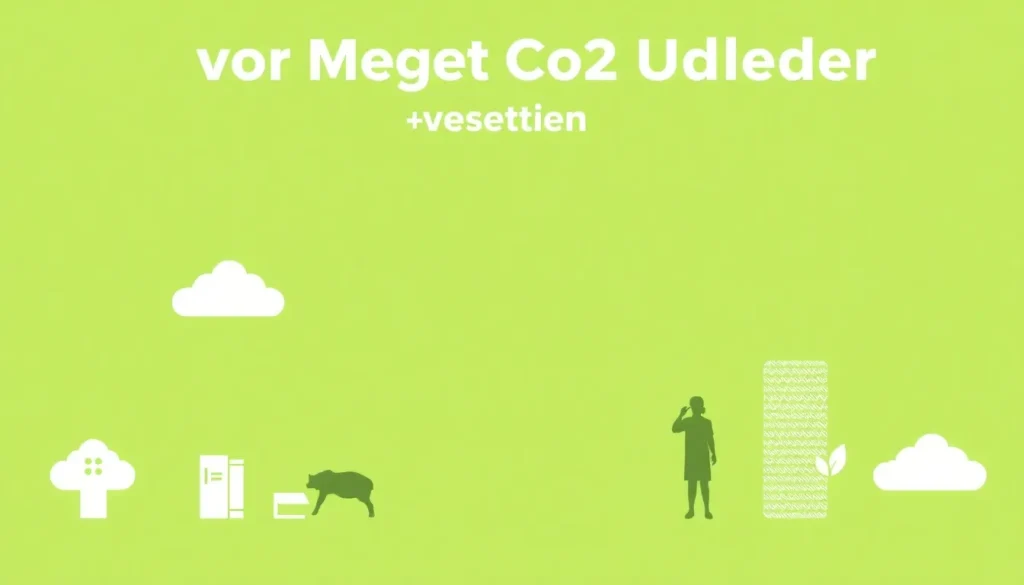 Hvor meget CO2 udleder du egentlig? - Illustration