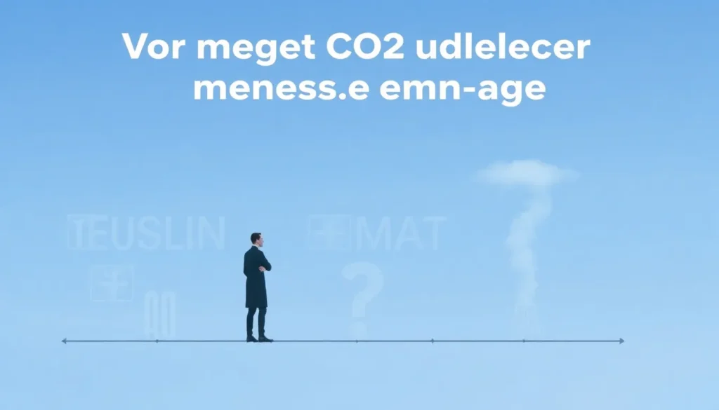 Hvor meget CO2 udleder et menneske om dagen? - Illustration