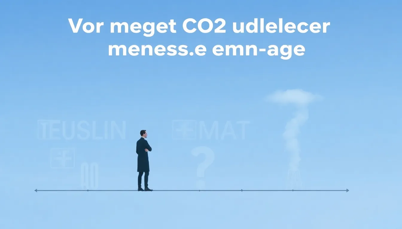Hvor meget CO2 udleder et menneske om dagen? - Illustration