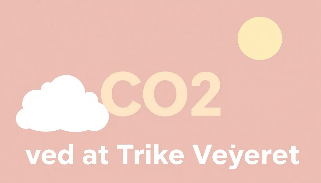 Hvor meget CO2 udleder et menneske ved at trække vejret - Illustration