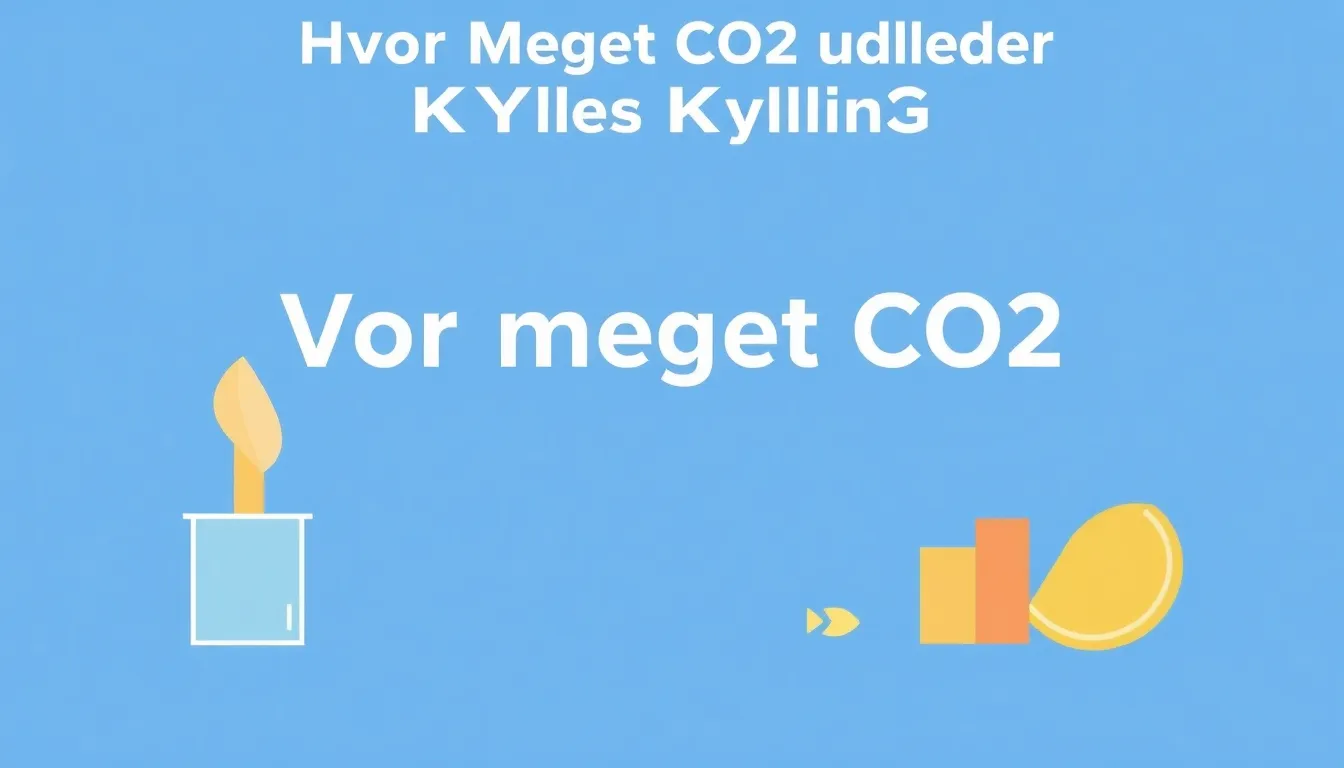 Hvor meget CO2 udleder kylling? - Illustration