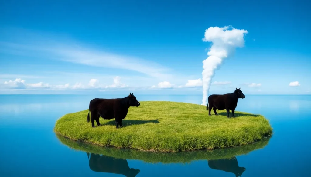 Kød og Klima: Hvordan Vores Kostvalg Påvirker Planetens Fremtid - Illustration
