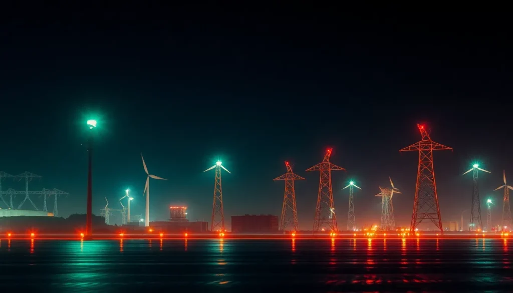 Power-to-X-anlæg: Fremtiden for Grøn Energiomdannelse - Illustration