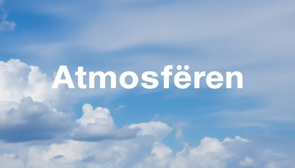 atmosfæren - Illustration