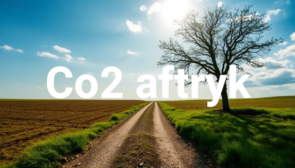 co2 aftryk - Illustration