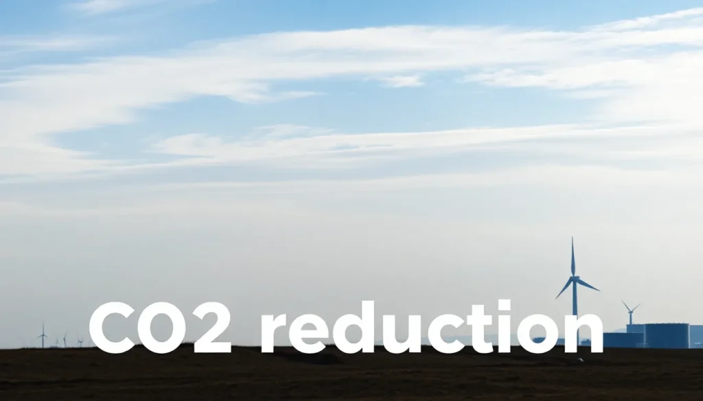 co2-reduktion - Illustration