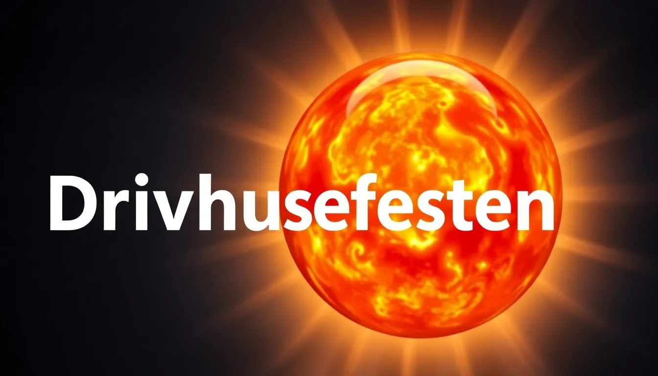 drivhuseffekten - Illustration