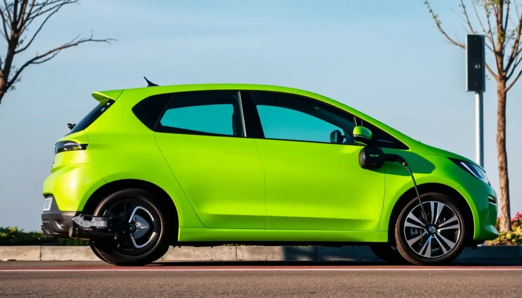 elektriske køretøjer (ev) - Illustration