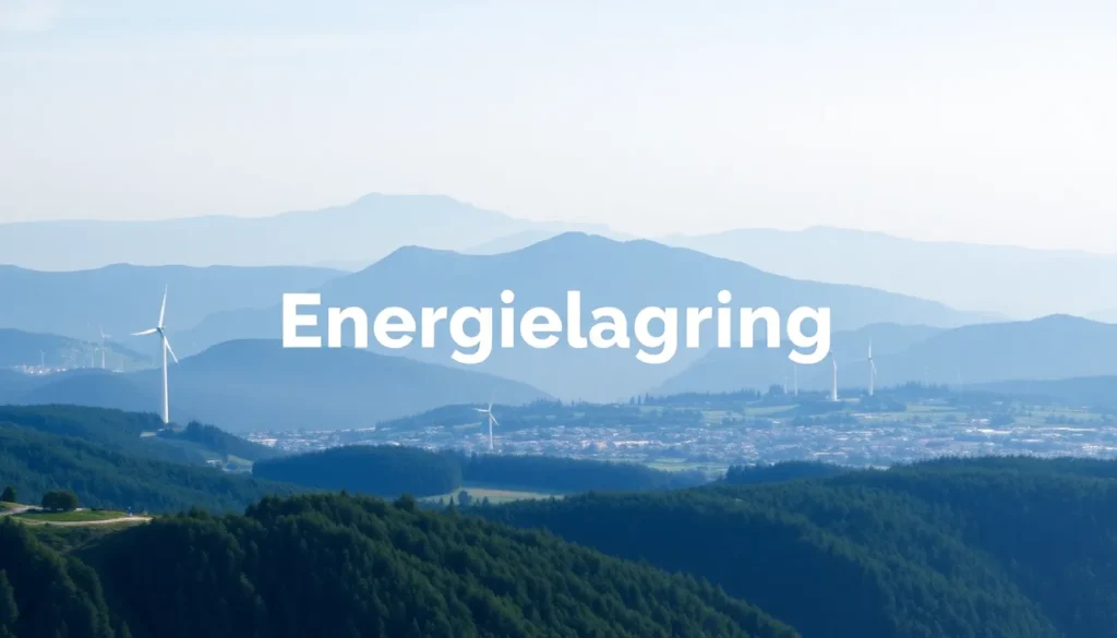 energilagring - Illustration
