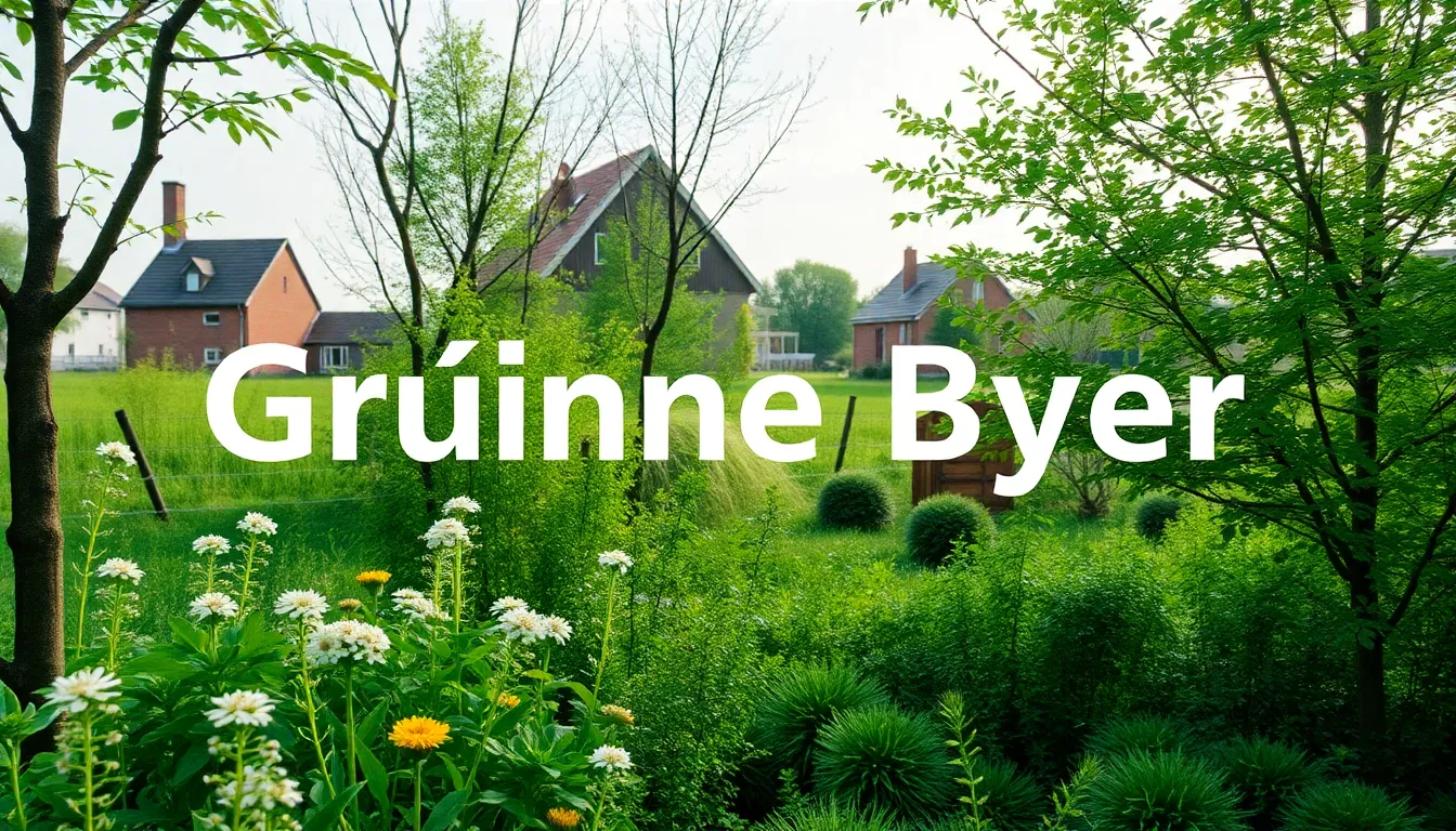 grønne byer - Illustration