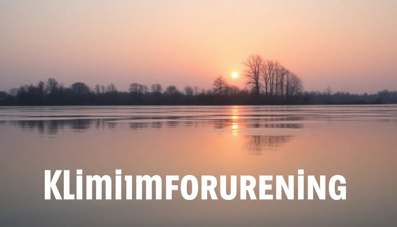 klimaforurening - Illustration