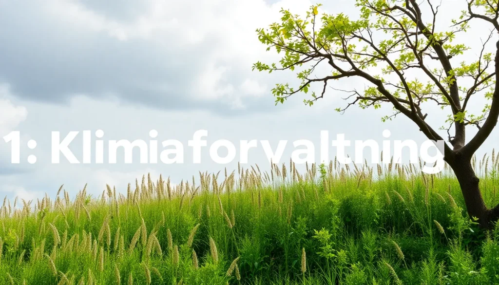 klimaforvaltning - Illustration