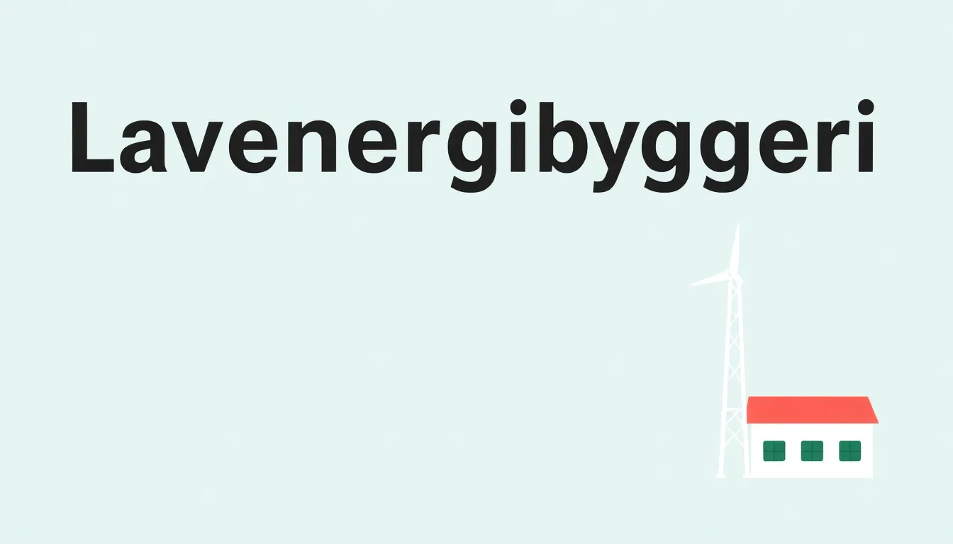lavenergibyggeri - Illustration