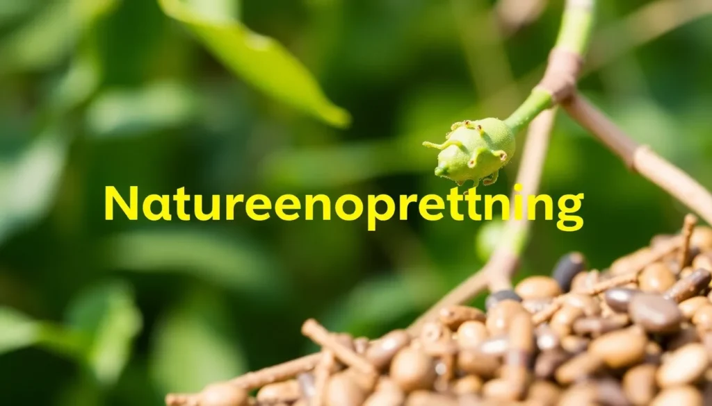 naturgenopretning - Illustration