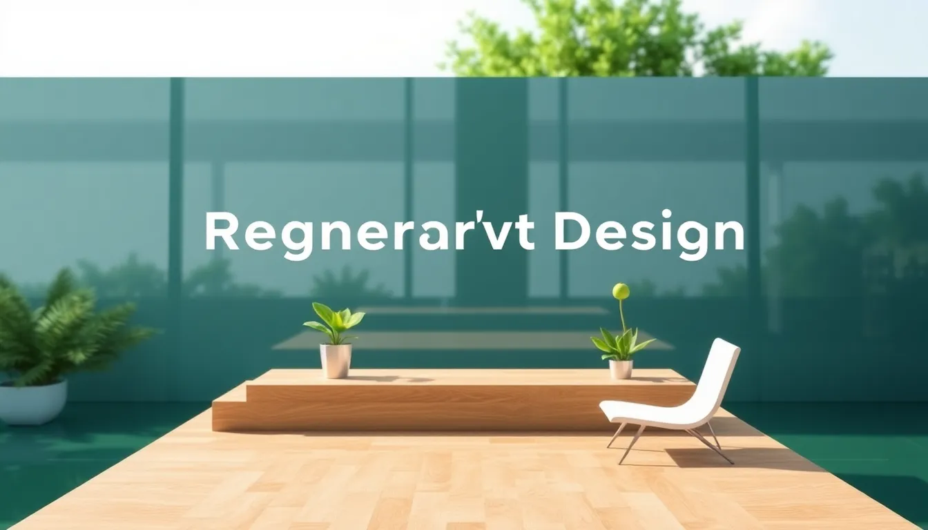 regenerativt design - Illustration