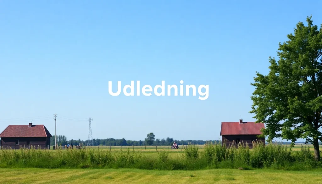 udledning - Illustration