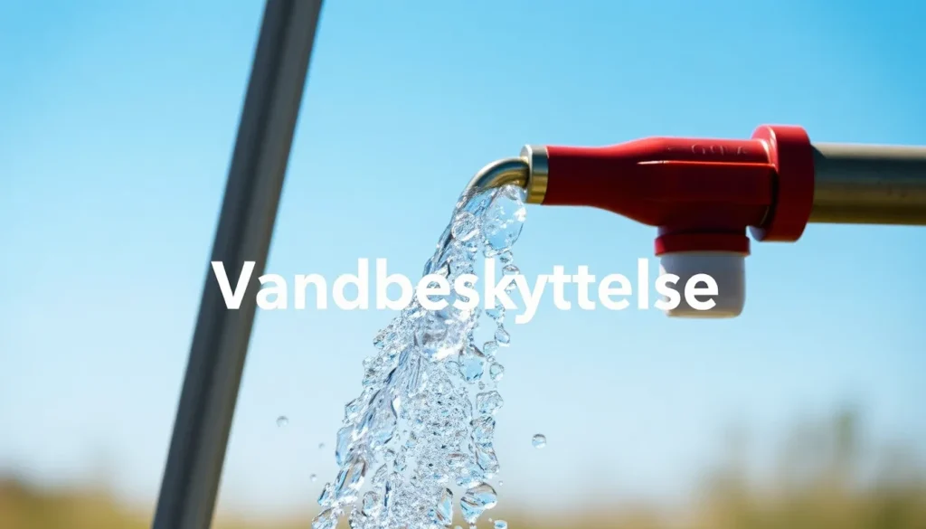 vandbeskyttelse - Illustration